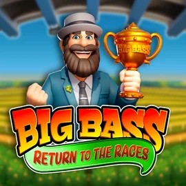 Big Bass Return to the Races by Pragmatic Play, showcased at librabet-kazino.com – game logo