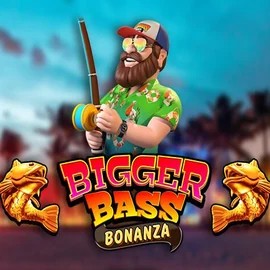 Bigger Bass Bonanza logo by Pragmatic Play at Librabet Casino