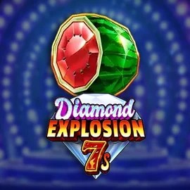 Diamond Explosion 7s slot logo by RubyPlay at Librabet Casino