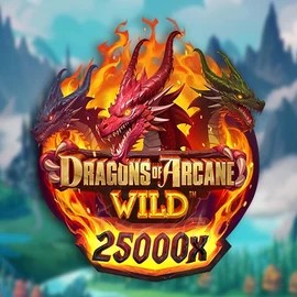 Dragons of Arcane Wild logo – Slots by Foxium at Librabet Casino