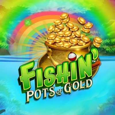 Fishin Pots Of Gold by Gameburger Studios, showcased at librabet-kazino.com – game logo