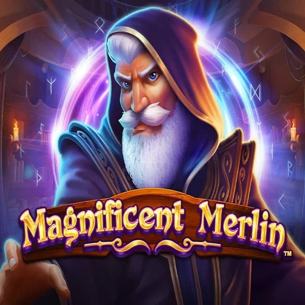 Magnificent Merlin logo by Greentube at Librabet Casino