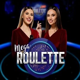 Mega Roulette logo – Live Casino by Pragmatic Play at Librabet Casino