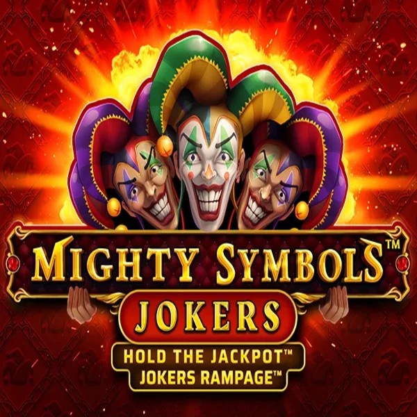 Mighty Symbols Joker slot logo by Wazdan at Librabet Casino