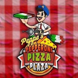 Peppe’s Pepperoni Pizza Plaza logo by Pragmatic Play at Librabet Casino
