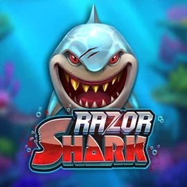 Razor Shark slot logo by Push Gaming at Librabet Casino