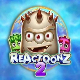 Reactoonz 2 slot logo by Play’n GO at Librabet Casino