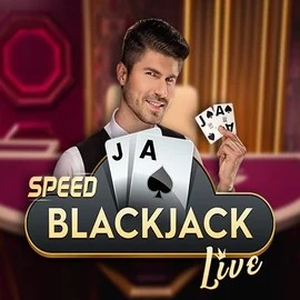 Official Live Casino logo: Speed Blackjack by Pragmatic Play at Librabet Casino