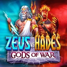 Zeus vs Hades: Gods of War slot logo by Pragmatic Play at Librabet Casino